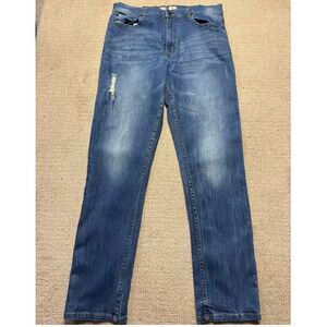 Chor Clothing‎ Co. Denim Jeans Distressed Slim Fit Blue Jeans 34x32